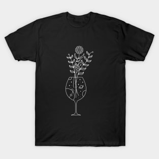 Flower in Space T-Shirt